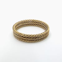 Tiffany & Co. 18K Triple Rope Ring