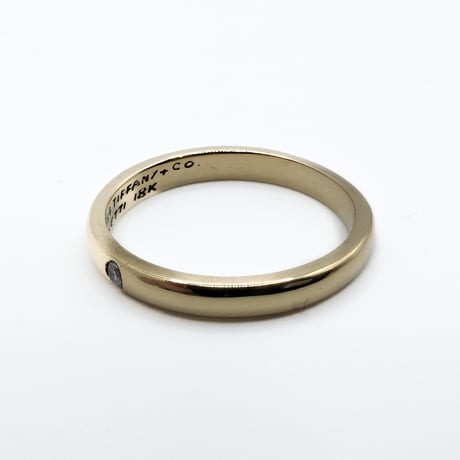 Tiffany & Co. Elsa Peretti 18K Gold Stacking Band Ring (1984 Vintage)