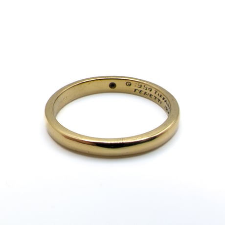 Tiffany & Co. Elsa Peretti 18K Gold Stacking Band Ring (1984 Vintage)