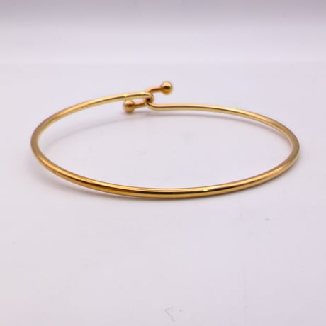 Tiffany & Co. 18K Yellow Gold Double Eye Bangle