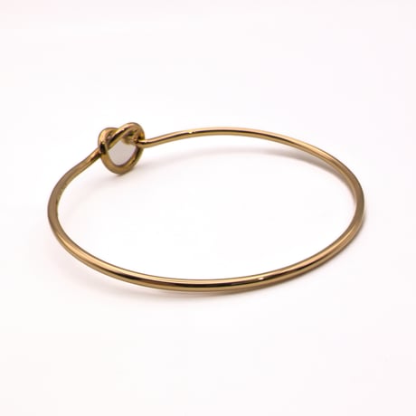 Tiffany & Co. 18K Yellow Gold Love Knot Bangle