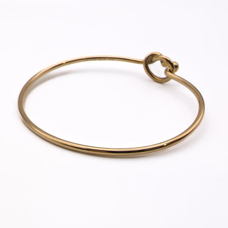 Tiffany & Co. 18K Yellow Gold Love Knot Bangle