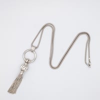 Tiffany & Co. Vintage Sterling Silver Tassel Necklace