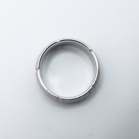 Tiffany & Co. Streamerica Wide Ring 18K White Gold