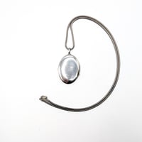 Tiffany & Co. GERMANY oval locket pendant necklace