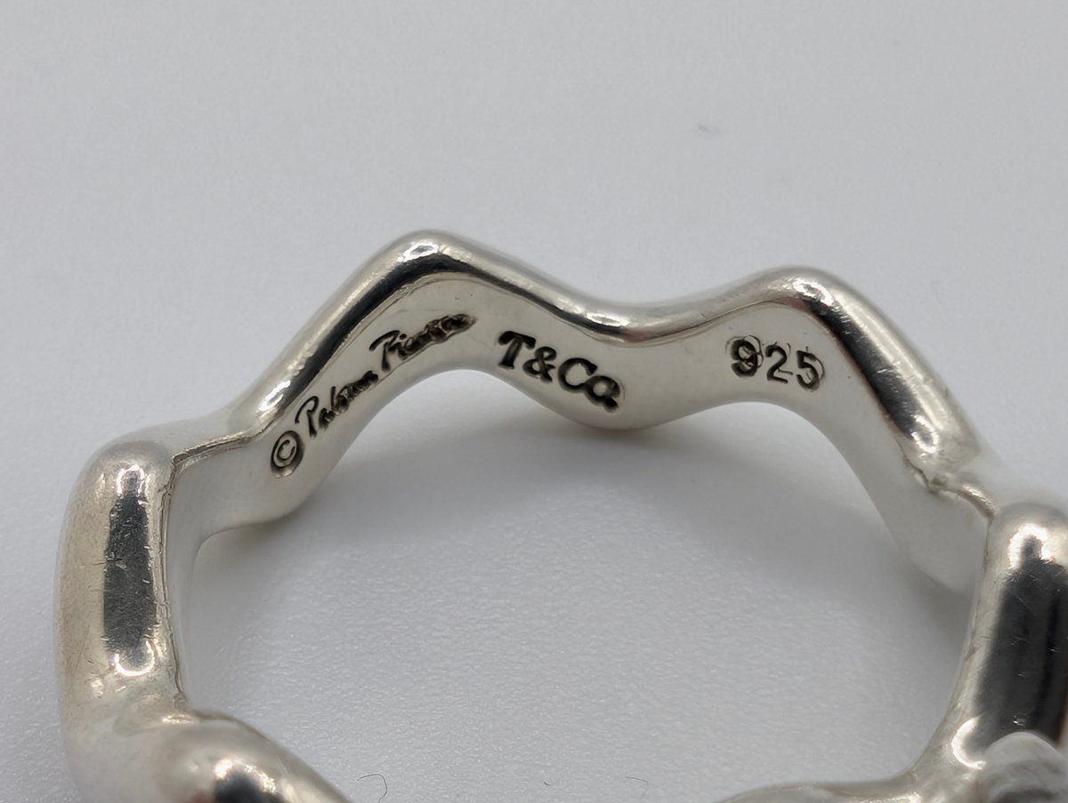 Tiffany & Co. Paloma Picasso ジグザグリング　925 Tiffany & Co. Paloma Picasso Zig Zag Ring | re