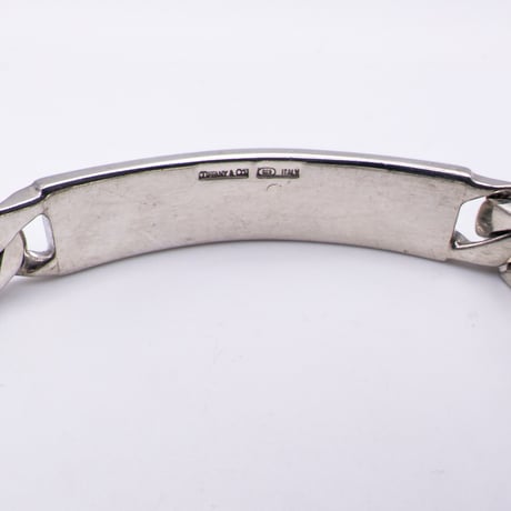 【大きめサイズ】Tiffany & Co. ID bracelet