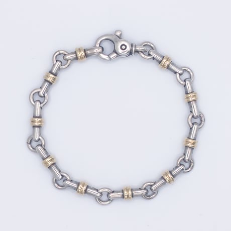 Tiffany & Co. Vintage 18K Gold & Silver Bridle Link Bracelet