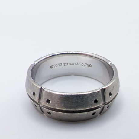 Tiffany & Co. Streamerica Wide Ring 18K White Gold