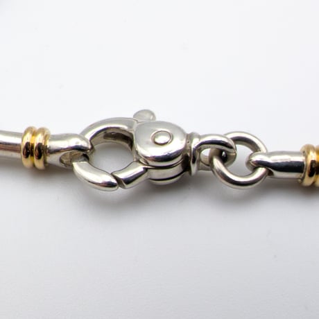 Tiffany & Co. Vintage 18K Gold & Silver Bridle Link Necklace