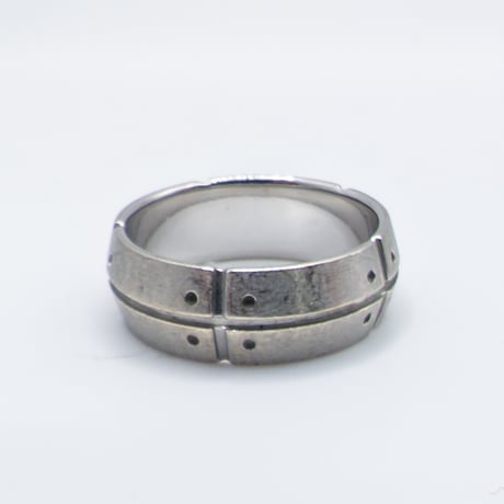 Tiffany & Co. Streamerica Wide Ring 18K White Gold