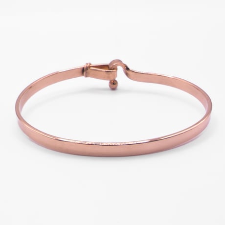 Tiffany & Co. 18K Hook & Eye Flat Bangle