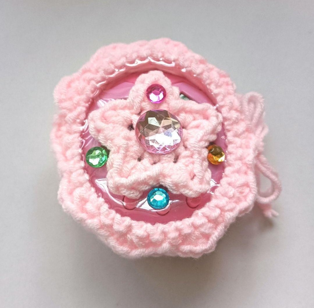 蓋つき☆たまごっちパラダイスカバー きらきらお星さまコンパクト