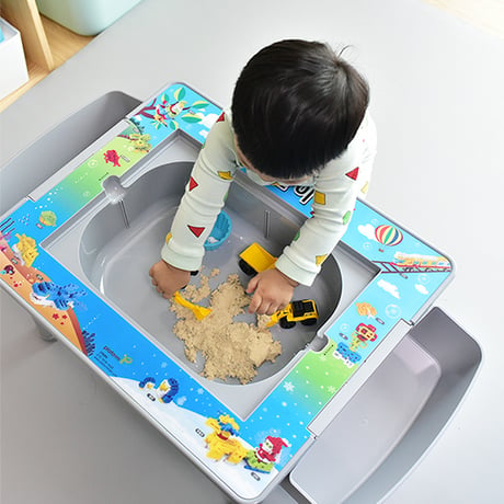 Moji Block Play Table 【折りたためる｜プレイテーブル】