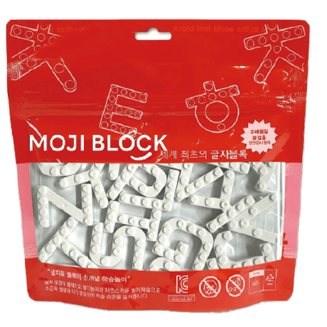 MOJIBLOCK ハングルブロック【単色26文字セット】