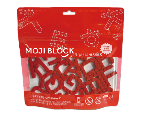 ハングルミニ文字 MOJIBLOCK ハングルブロック【単色26文字セット】 | Mojiblock onlin