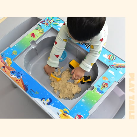 Moji Block Play Table 【折りたためる｜プレイテーブル】