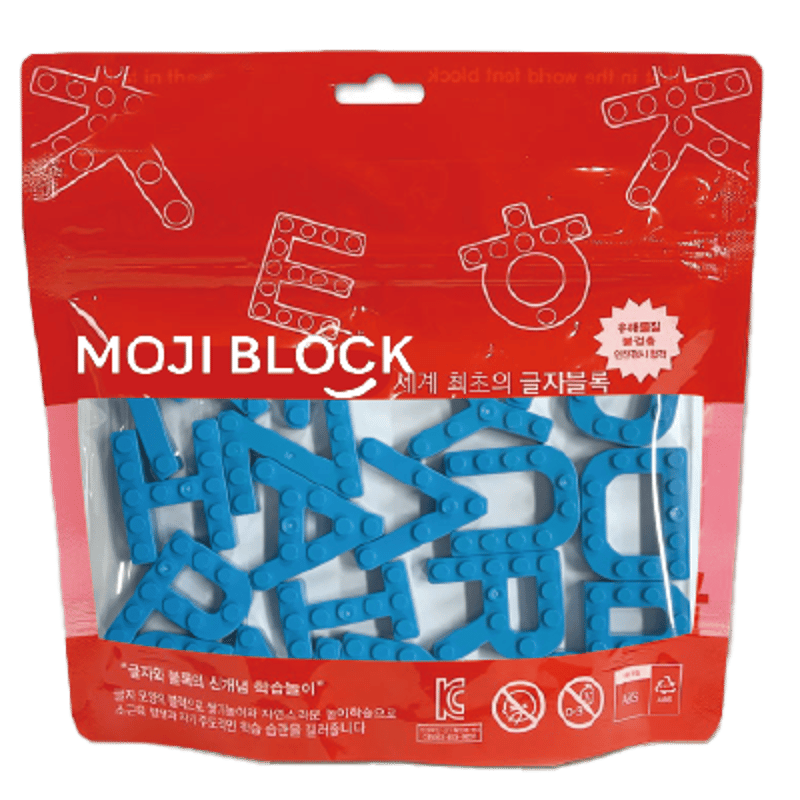 MOJIBLOCK ハングルブロック【単色26文字セット】 | Mojiblock onlin