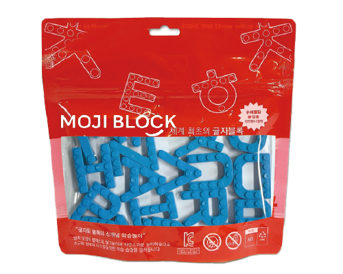 MOJIBLOCK ハングルブロック【単色26文字セット】 | Mojiblock onlin