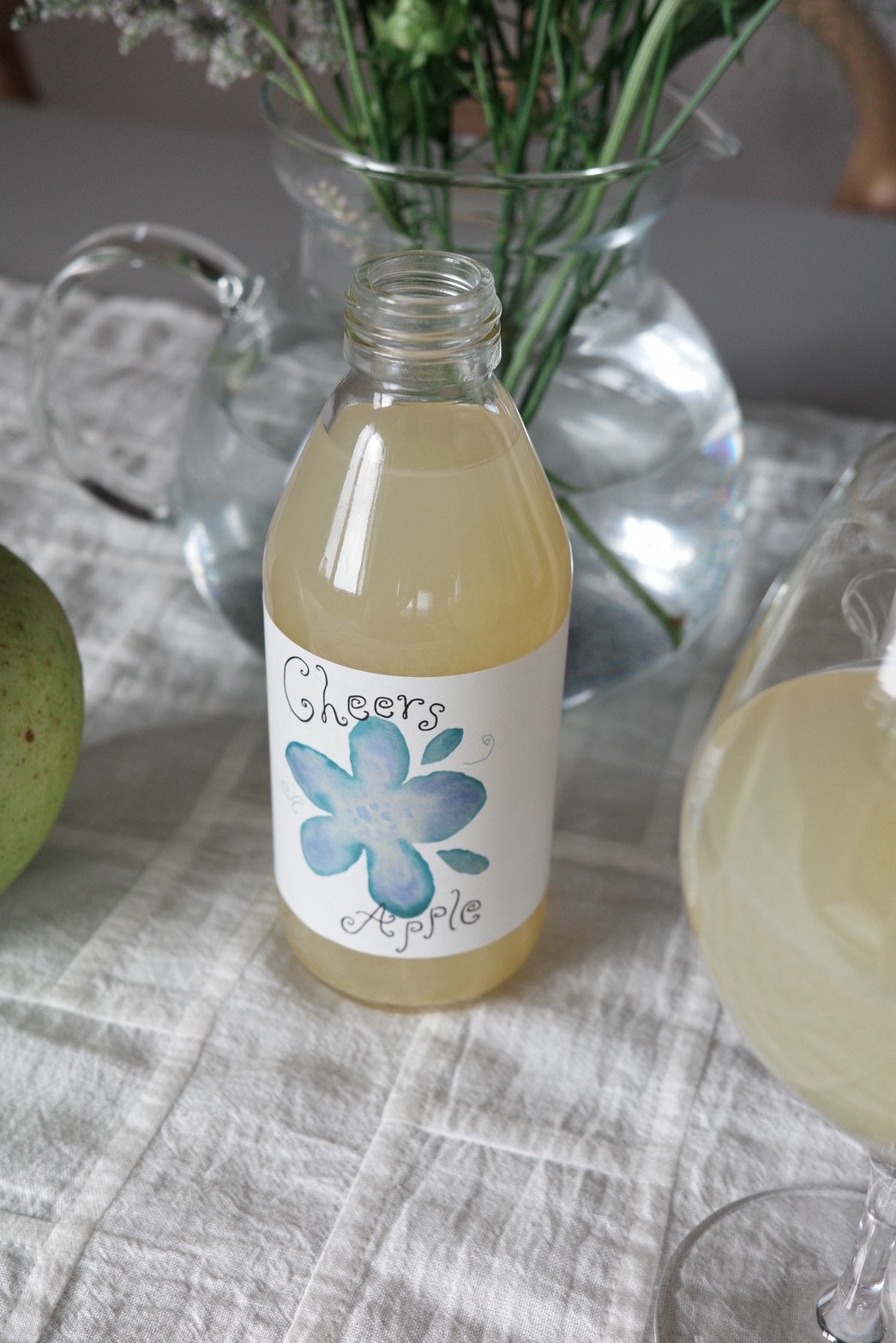250ml 4本set / Cheers Apple 100%りんごジュース(秋田県産 紅あか