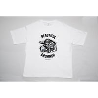 Toshi Nagai×もじゃもじゃ先生限定コラボTシャツ White 【在庫限り】