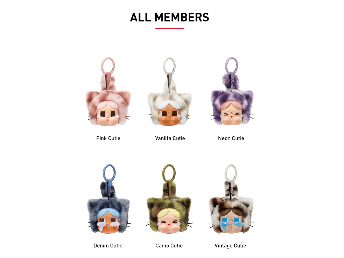 WILD CUTIE Cry Baby ぬいぐるみ 6PCS cry baby Wild but Cutieぬいぐるみ Denim Cutie - メルカリ