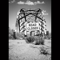 Rio Puerco Bridge｜縦長｜モノクローム
