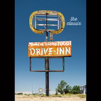 Drive-Inn Sign ｜縦長