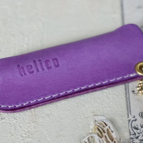 ペンシース（helicoロゴ入り）マイネ ラベンダー