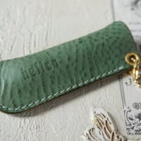 ペンシース（helicoロゴ入り）アラスカグリーン