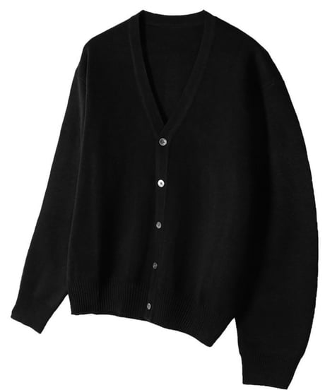 relaxed v neck knit cardigan /3color　NL2343