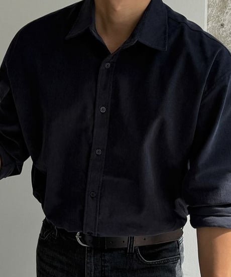 classic cotton relaxed shirt　NL2315