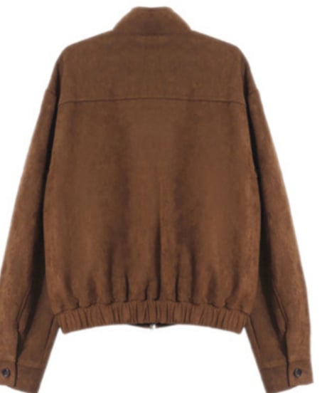 oversized suede jacket /2color　NL2158