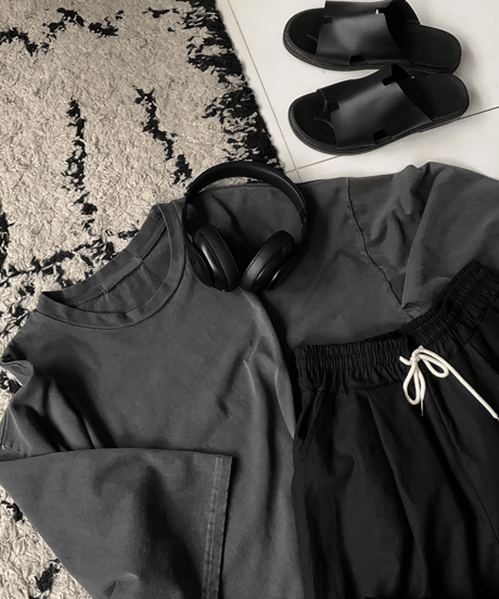 oversized drop shoulder t-shirt /2color　NL2332