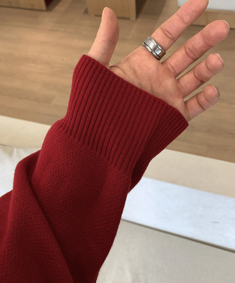 oversized knit cardigan mens /2color　NL2113
