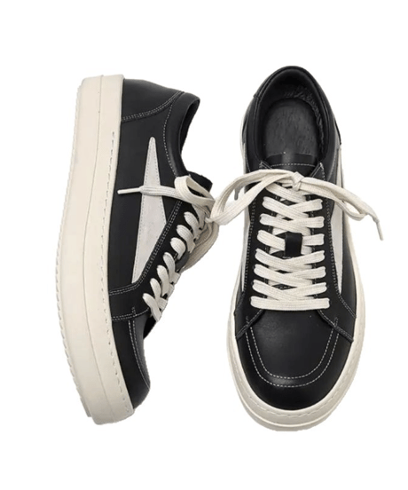 rick owens vintage sneakers black milk　NL2369