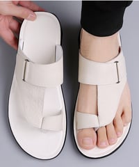 men's geometric strap sandals/3color　NL2379