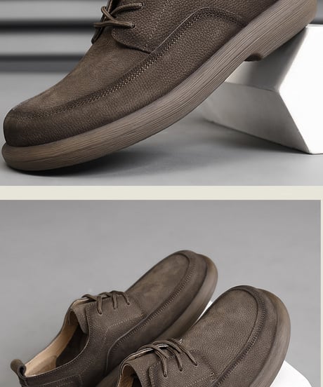 casual leather derby shoes /3color　NL2375
