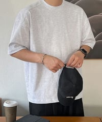 thick relaxed fit t-shirt /4color　NL2313
