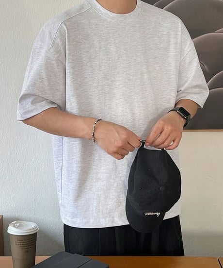 thick relaxed fit t-shirt /4color　NL2313