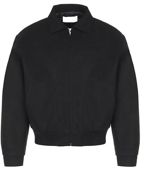 stand collar blouson /2color　NL2342