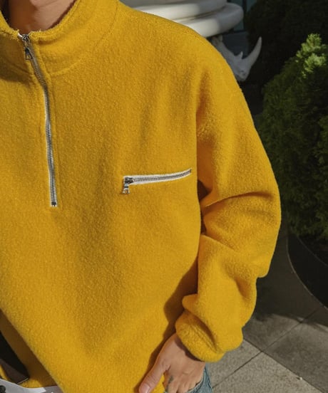 half zip sherpafleec pullover /6color　NL2092