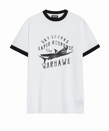vintage graphics ringer tee /2color　NL2403