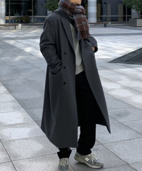 oversized wool long coat /3color　NL2107