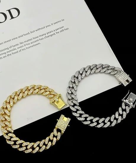 iced out cuban link jewelry　NL2250