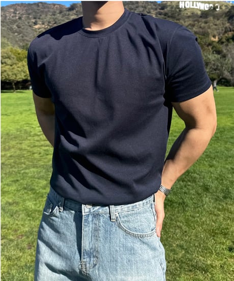 premium basic slim fit tee / 3color　NL2404