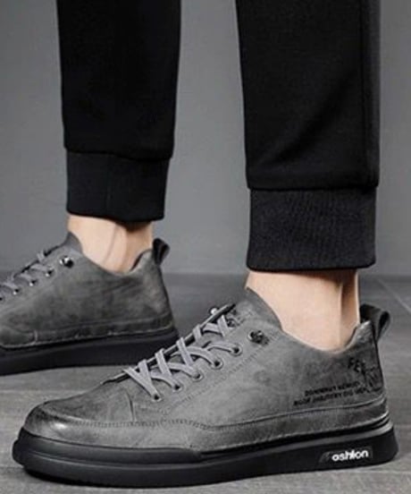 casual leather sneakers standard & warm fur lined /3color　NL2370