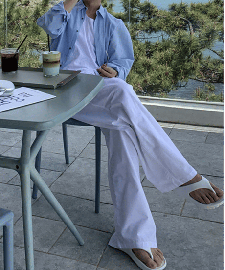 overfit linen cotton casual shirts/２color　NL2328