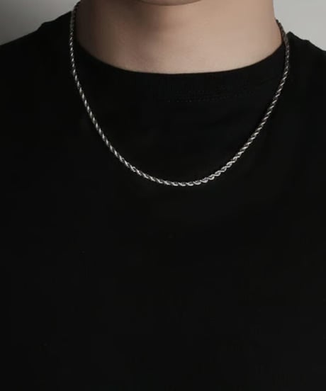 twist rope chain necklace　NL2207