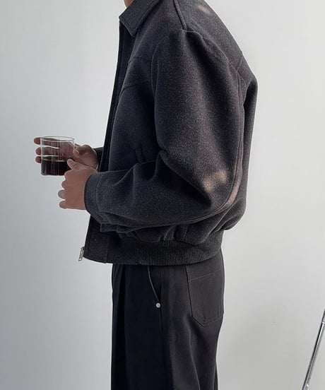 stand collar blouson /2color　NL2342